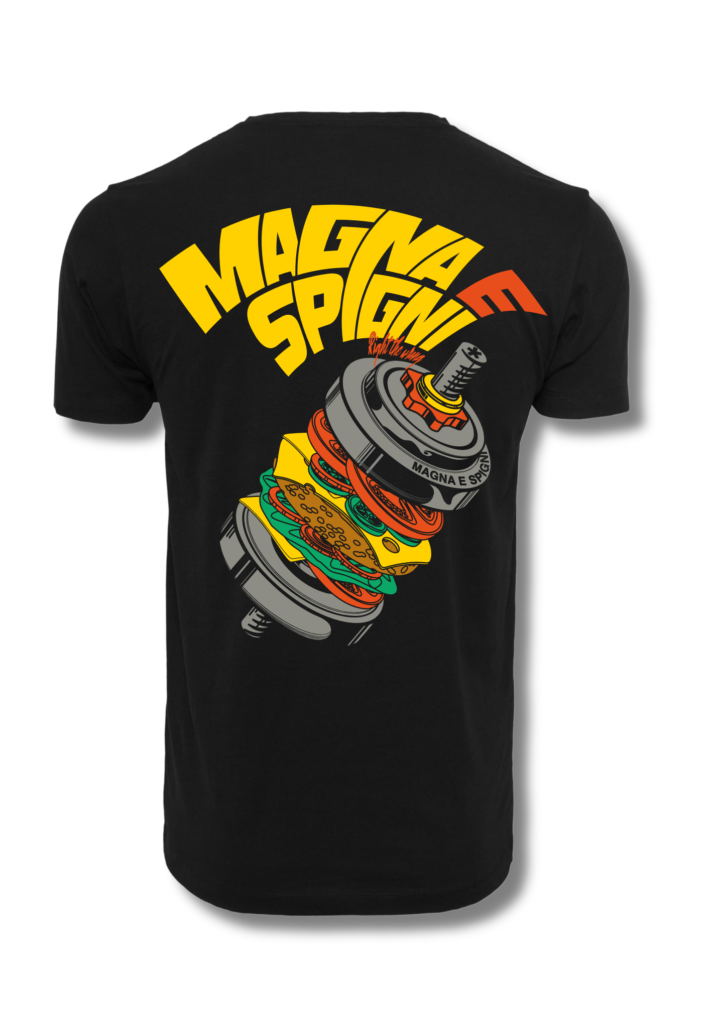 T-shirt Regular "Iconic" Black - Magna e Spigni®